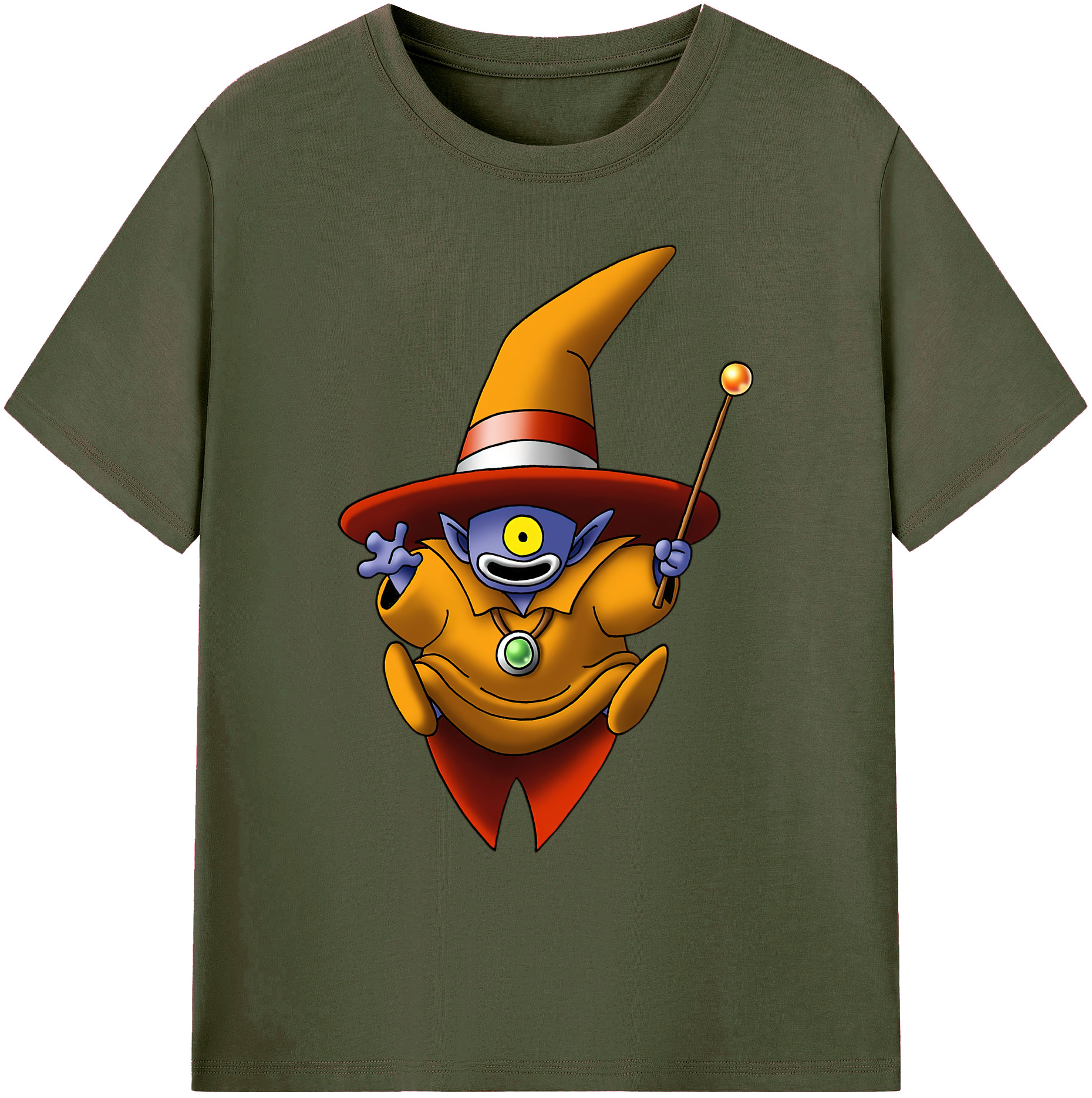 （画像用） ドラゴンクエスト Doragon Kuesuto Dragon Quest 綿100％ メンズ半袖Tシャツ｜肌触りやわらか＆通気性